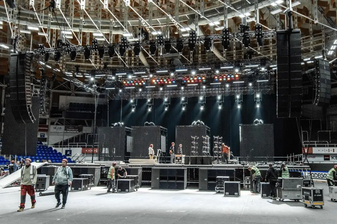 Rolling Stage — detail konstrukce